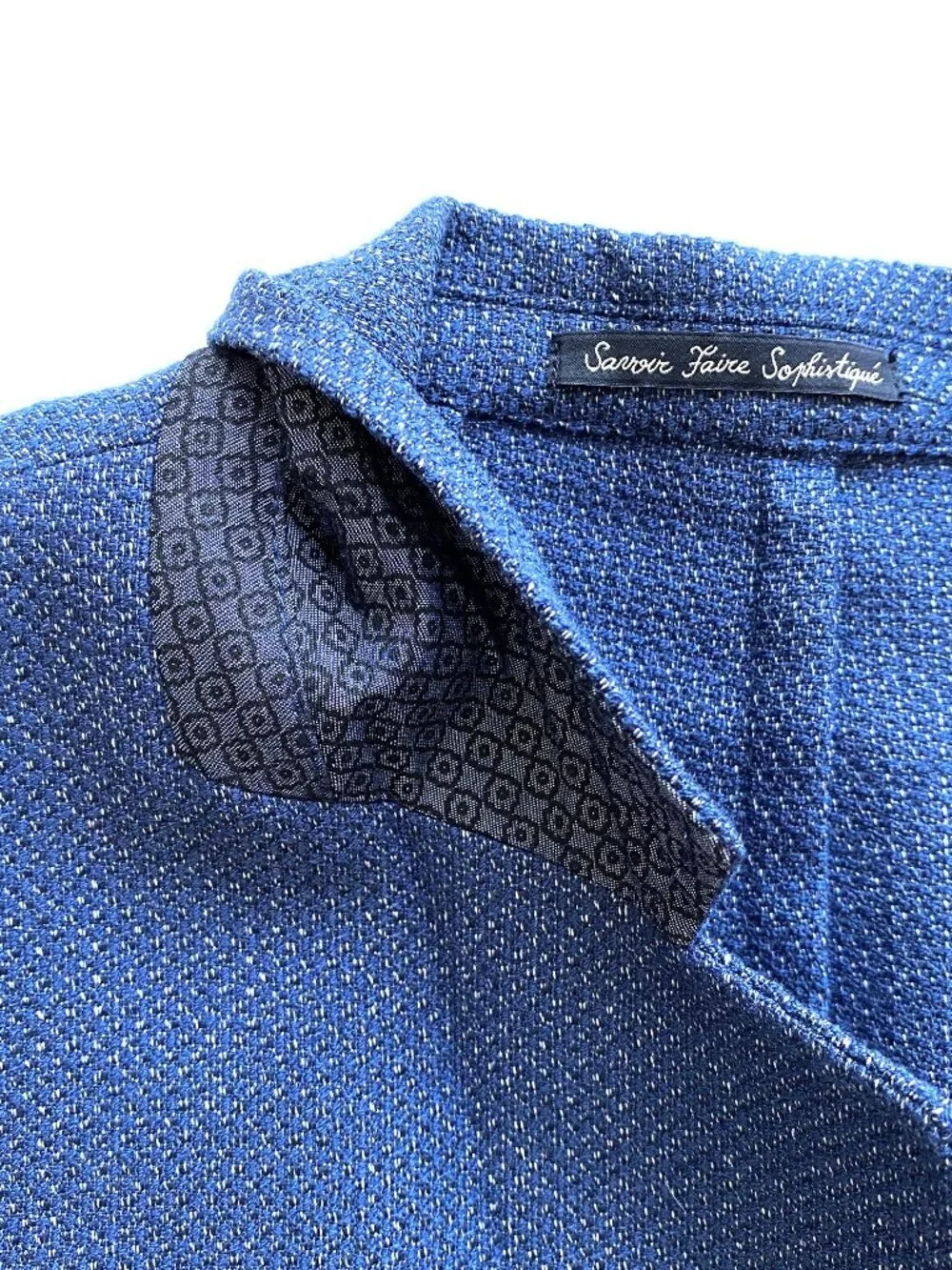 NWT Scotch & Soda Unstructured Jersey Texured Blazer Sports Coat Size L